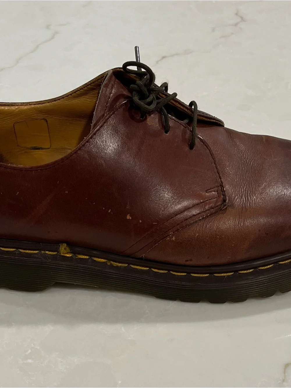 VTG Dr. Martens 1461 Made In England Brown Oxfords UK 10 US 11